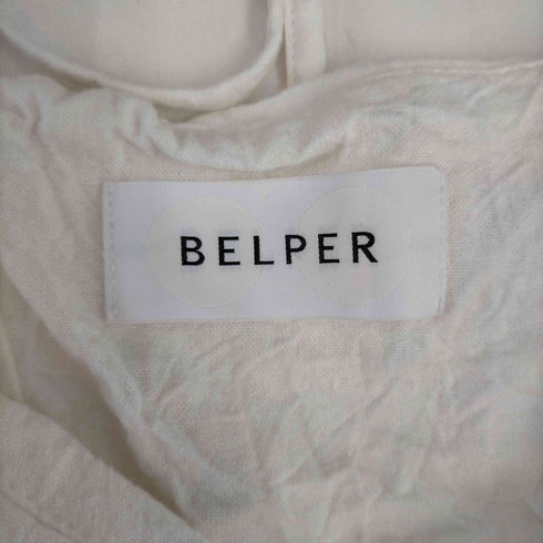 ベルパー BELPER 23SS EMBROIDERY LINEN BLOUSE レディース
