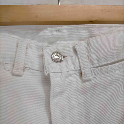 リーバイス Levis 80S 89年 1月製造 ボタン裏14 42TALON 白タグ ホワイトデニム レディース W29