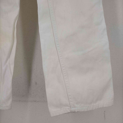 リーバイス Levis 80S 89年 1月製造 ボタン裏14 42TALON 白タグ ホワイトデニム レディース W29