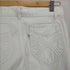 リーバイス Levis 80S 89年 1月製造 ボタン裏14 42TALON 白タグ ホワイトデニム レディース W29