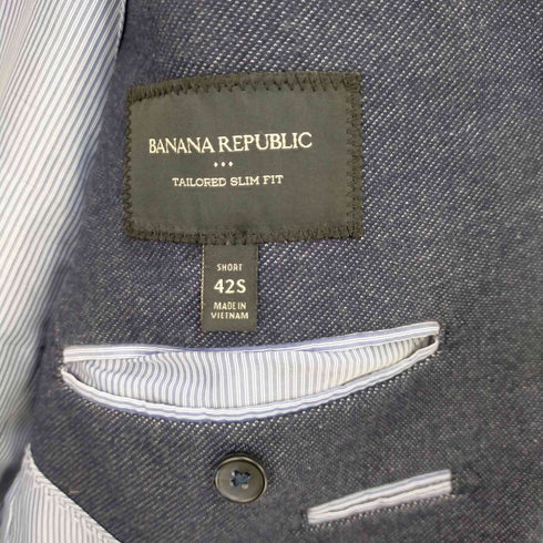 バナナリパブリック BANANA REPUBLIC 2Bテーラードジャケット メンズ 42S