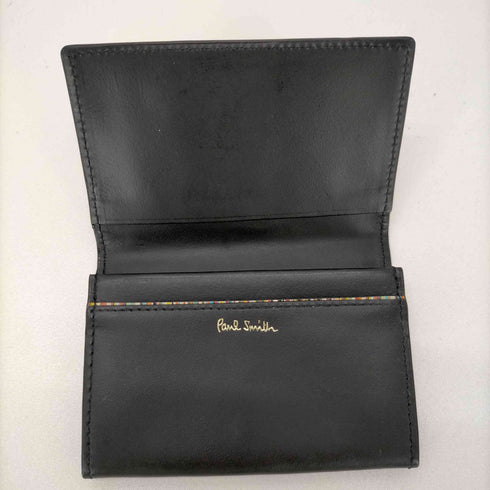 ポールスミス Paul Smith マーケトリーストライプラビット カードケース メンズ