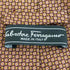 サルヴァトーレフェラガモ Salvatore Ferragamo 総柄 ネクタイ メンズ