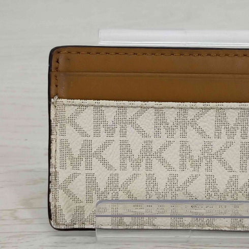 マイケルコース Michael Kors ロゴプレート モノグラムロゴカードケース レディース