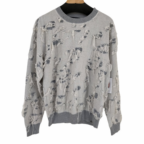 ディーゼル DIESEL クラッシュ加工インサイドアウトトレーナー レディース import:XS