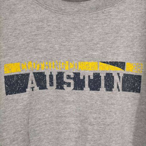 austin グアテマラ製 グラフィックプリントTシャツ メンズ L