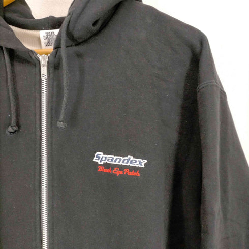 ザブラックアイパッチ THE BLACK EYE PATCH SPANDEX ZIP HOODIE Black メンズ JPN:M