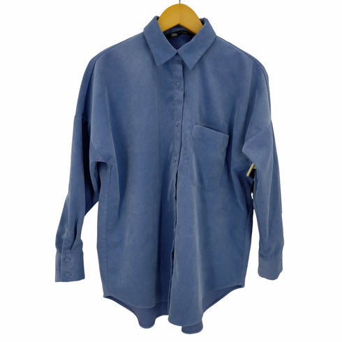 ザラ ZARA FINE-WALED CORDUROY SHIRT レディース JPN:S