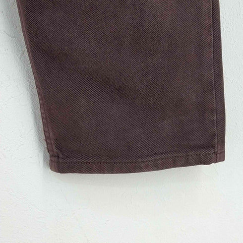 リーバイス Levis USA製 SILVER TAB BAGGY 561 後染め ワインレッド デニムパンツ メンズ W32×L30