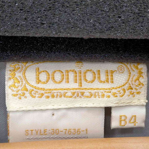 ボンジュール bonjour ピークドラペル ポロ L/S シャツ メンズ B4
