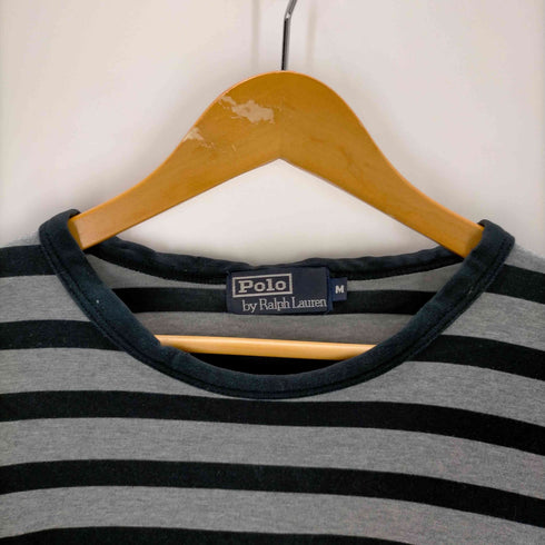 ポロバイラルフローレン Polo by RALPH LAUREN ポニー刺繍 ボーダー長袖カットソー メンズ JPN:M