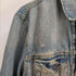 アメリカンイーグルアウトフィッターズ AMERICAN EAGLE OUTFITTERS ダメージ加工デニムジャケット メンズ import:M