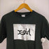 エックスガール X-girl メタリックボックスロゴTシャツ レディース FREE