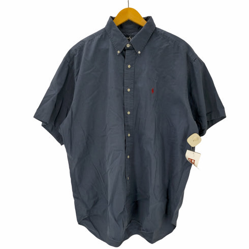 ポロバイラルフローレン Polo by RALPH LAUREN BLAKE ポニー S/S シャツ メンズ import:L