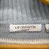 リズ クレイボーン LIZ Claiborne ハーフジップ ハイネックコットンボーダーニット レディース 3X
