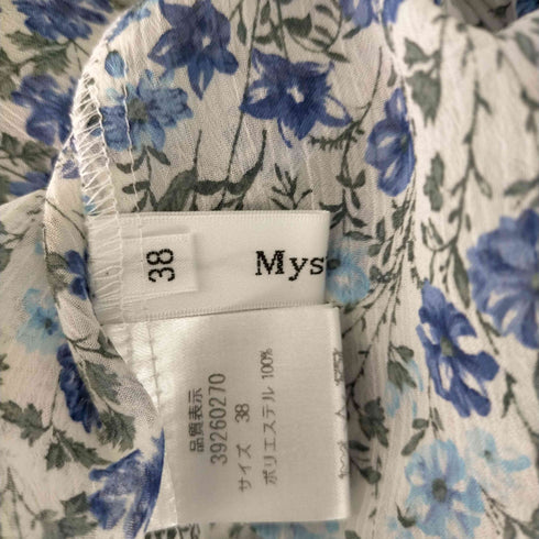 マイストラーダ mystrada シア―フラワープリントワンピース レディース JPN:38