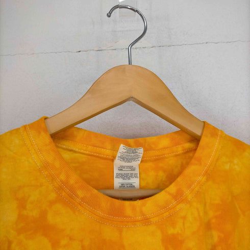 jesse's shop and factory タイダイ染め 裾ワンポイントロゴ 半袖Tシャツ メンズ L