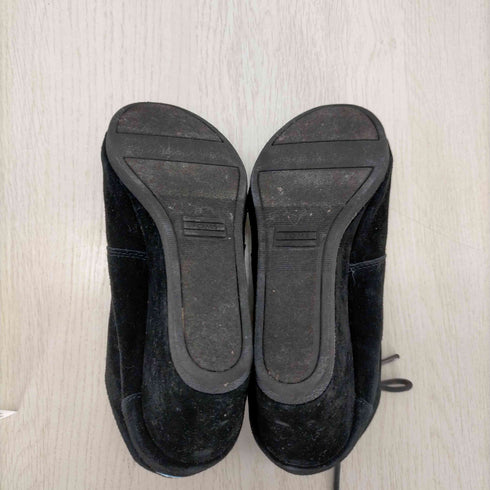 トムス TOMS スウェードヒールブーツ レディース M8