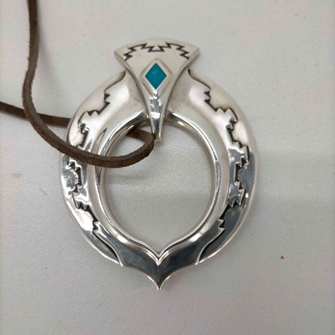 ナバホ NAVAJO DINEH ターコイズ 925 ネックレス メンズ