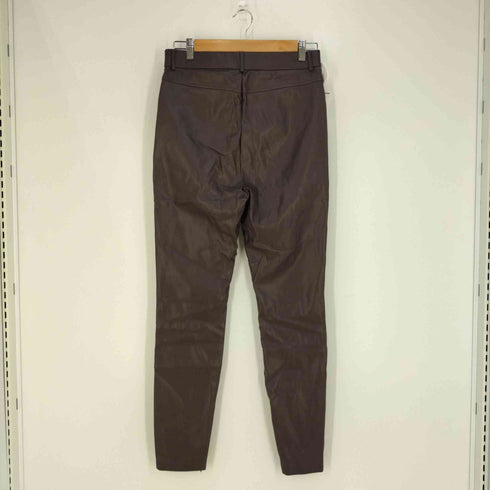 ザラ ZARA FAUX LEATHER LEGGINGS フェイクレザーレギンス レディース L