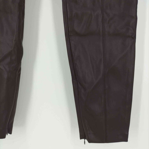ザラ ZARA FAUX LEATHER LEGGINGS フェイクレザーレギンス レディース L