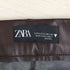 ザラ ZARA FAUX LEATHER LEGGINGS フェイクレザーレギンス レディース L