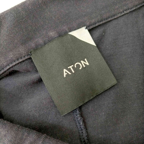 エイトン ATON FRESCA KNIT POLO SWEATER メンズ 06