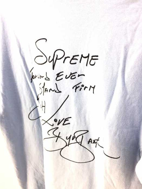 シュプリーム Supreme Buju Banton Supreme forward even stand firm jah love メンズ import:L import:L