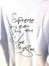 シュプリーム Supreme Buju Banton Supreme forward even stand firm jah love メンズ import:L import:L