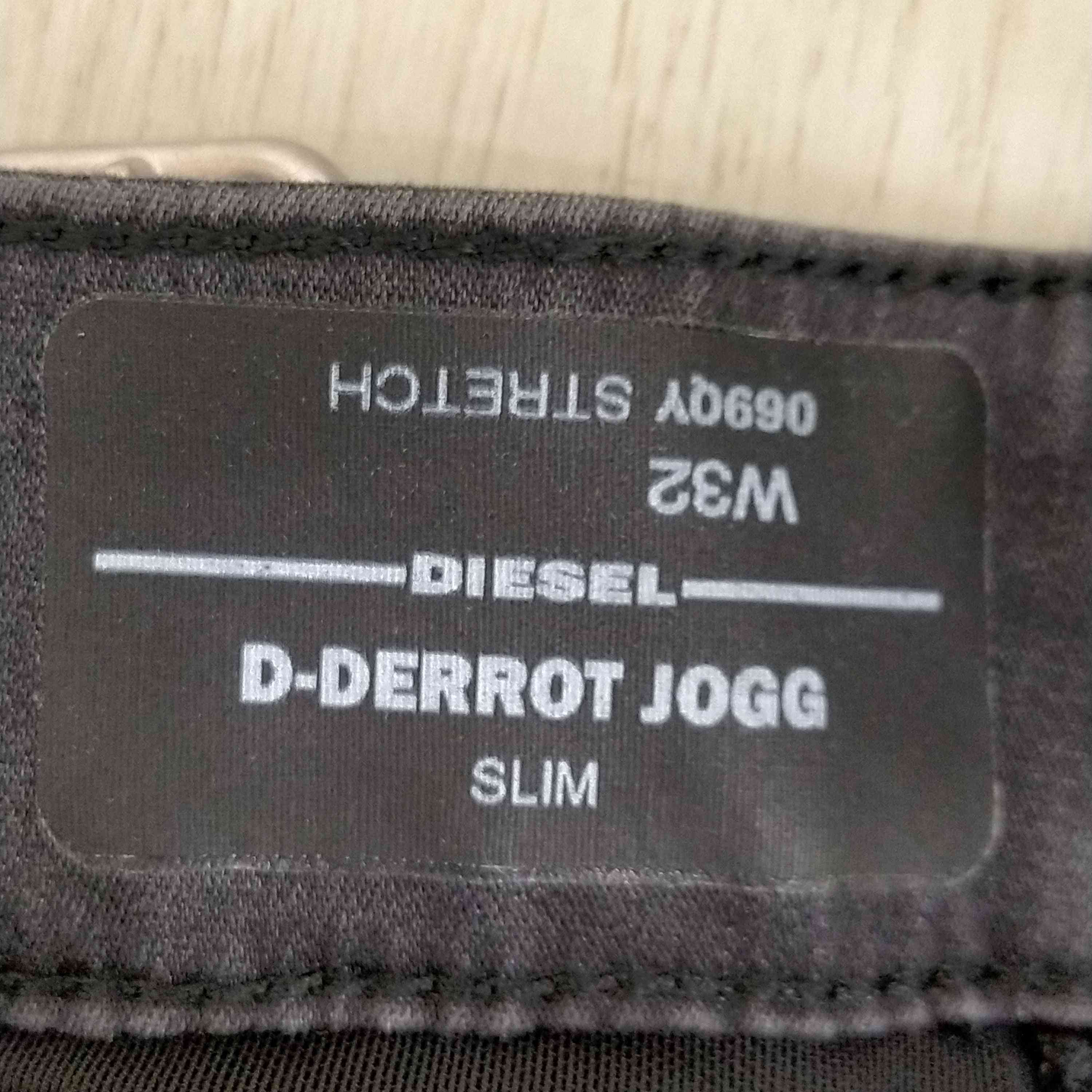 ディーゼルインダストリー Diesel Industry D-DERROT-SP-JOGG コーティングバイカーデニムパンツ メンズ 32 –  ブランド古着買取販売バズストア