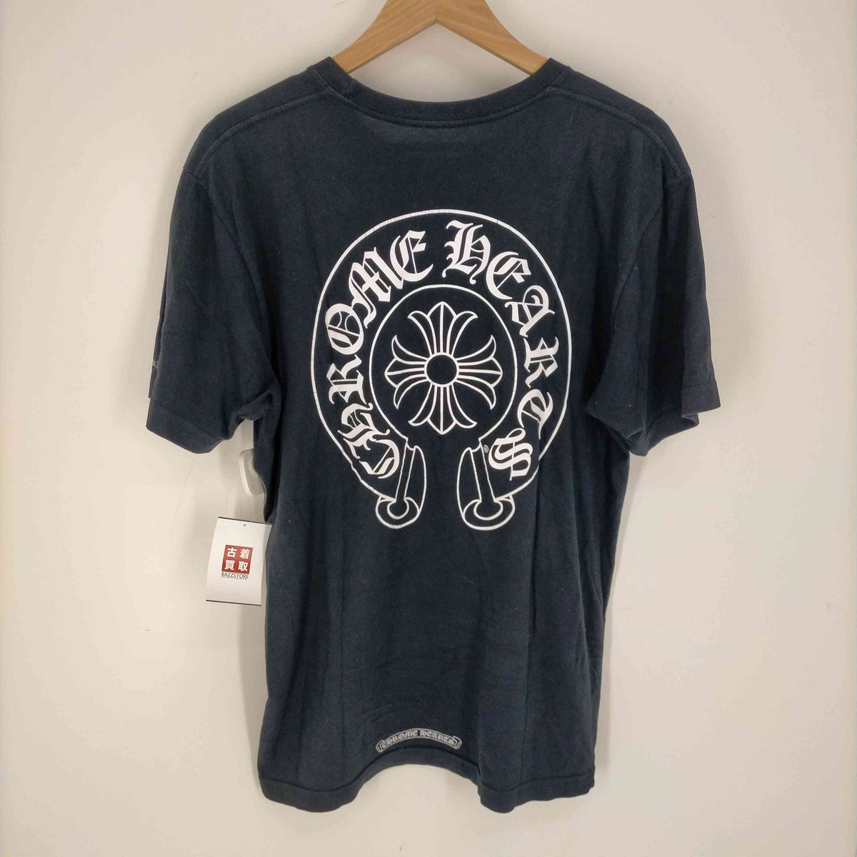 クロムハーツ CHROME HEARTS 20SS USA製 ホログラム CHプラスクロスポケット バックプリント Tシャツ メンズ JPN –  ブランド古着買取販売バズストア