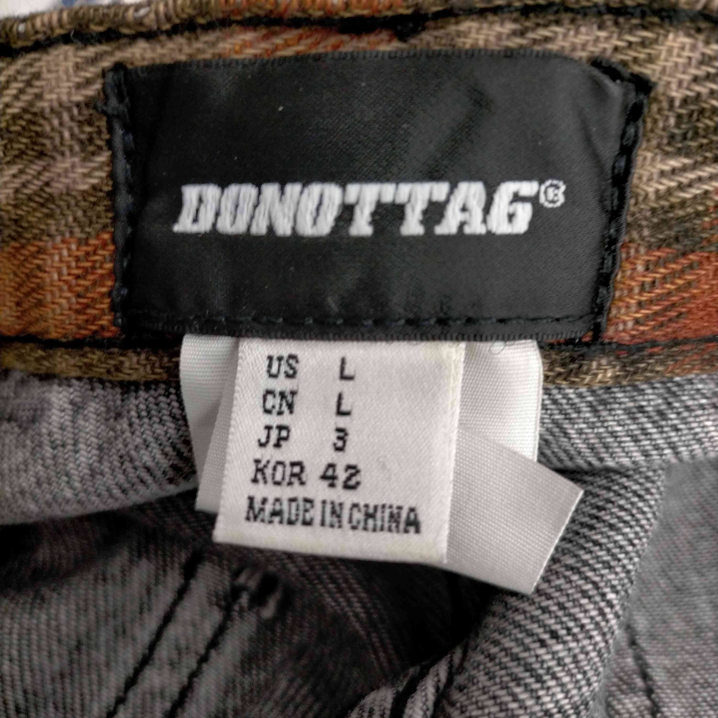 DONOTTAG VINTAGE加工 ワイドバギーパンツ メンズ JPN：3 – ブランド