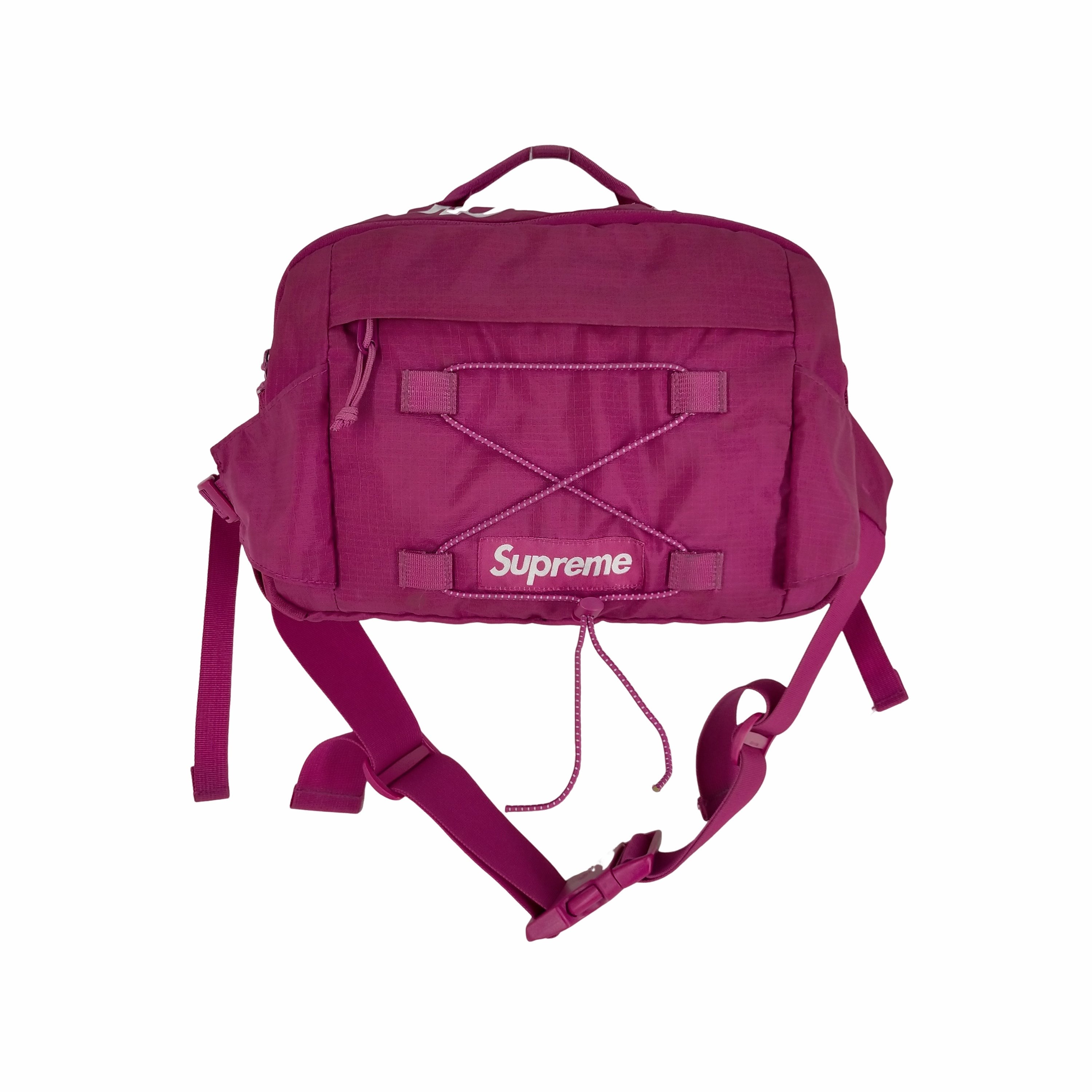 シュプリーム Supreme 17SS Waist Bag Backpack MAGENTA ウエストバッグ マゼンタ メンズ