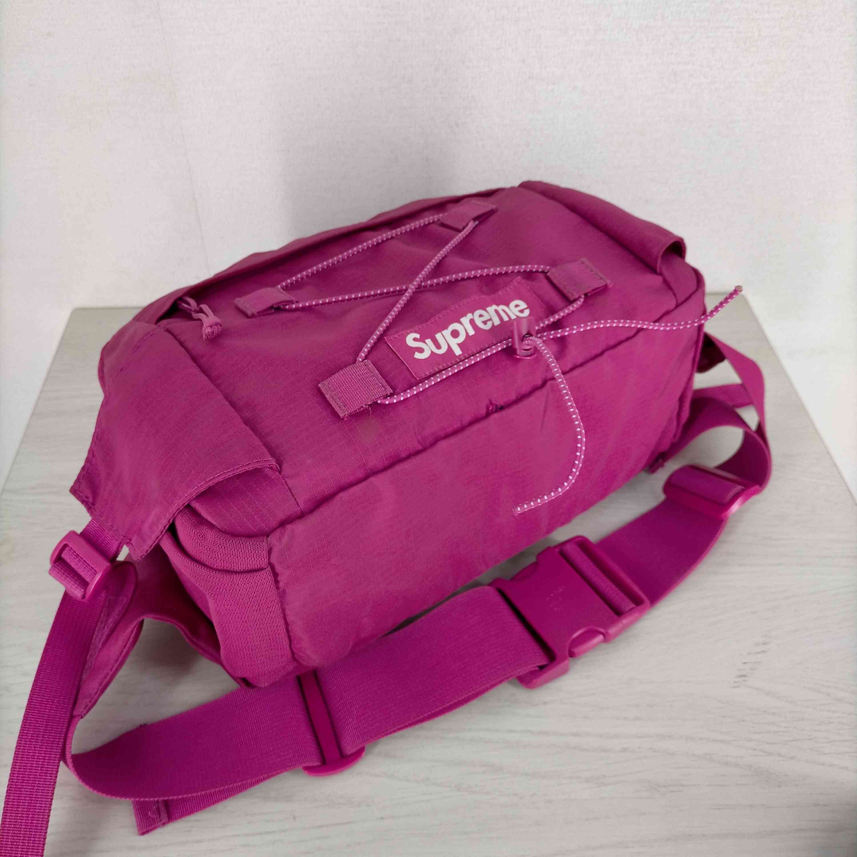 シュプリーム Supreme 17SS Waist Bag Backpack MAGENTA ウエストバッグ マゼンタ メンズ –  ブランド古着買取販売バズストア