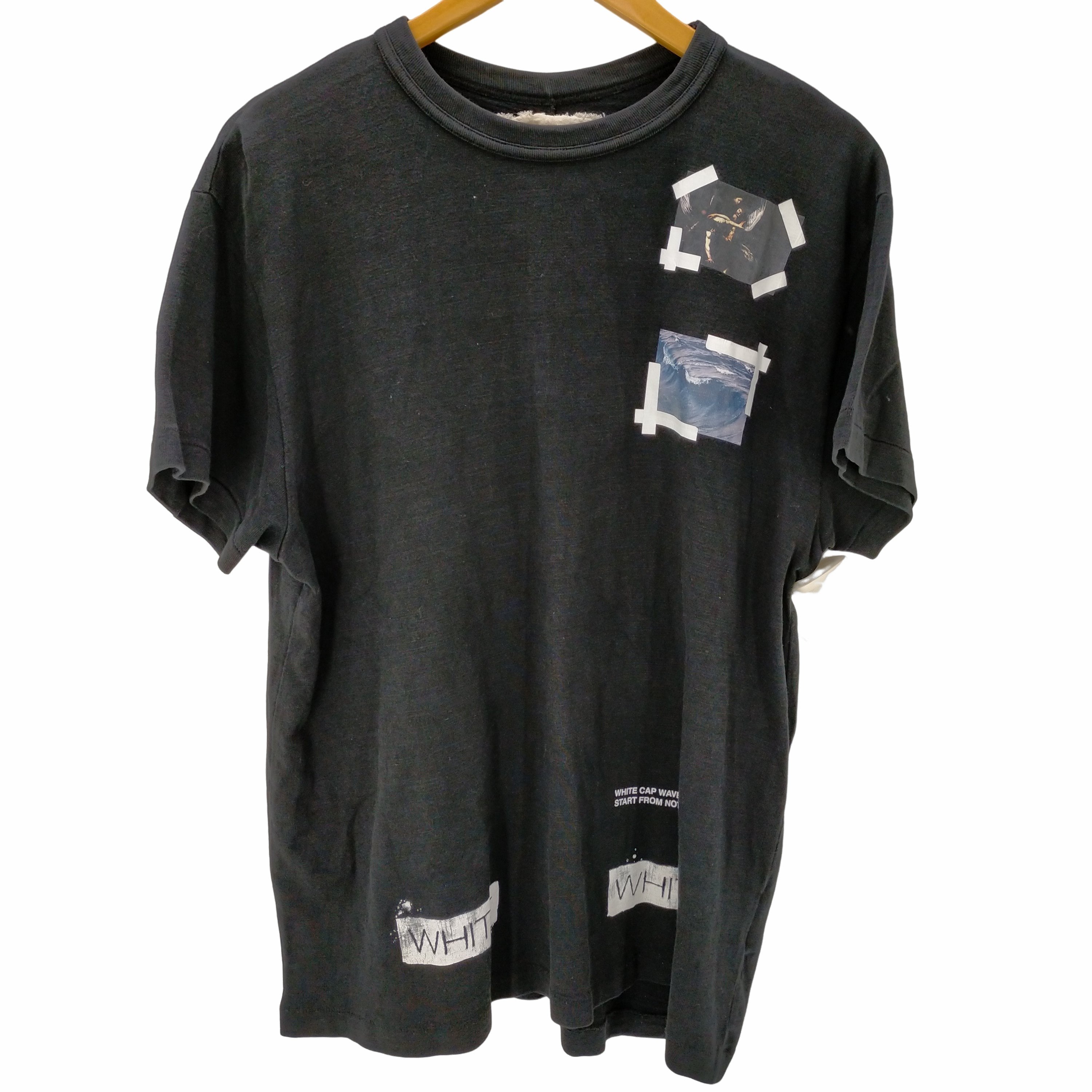 オフホワイト OFF-WHITE 16SS CARAVAGGIO T-SHIRTS メンズ import：M