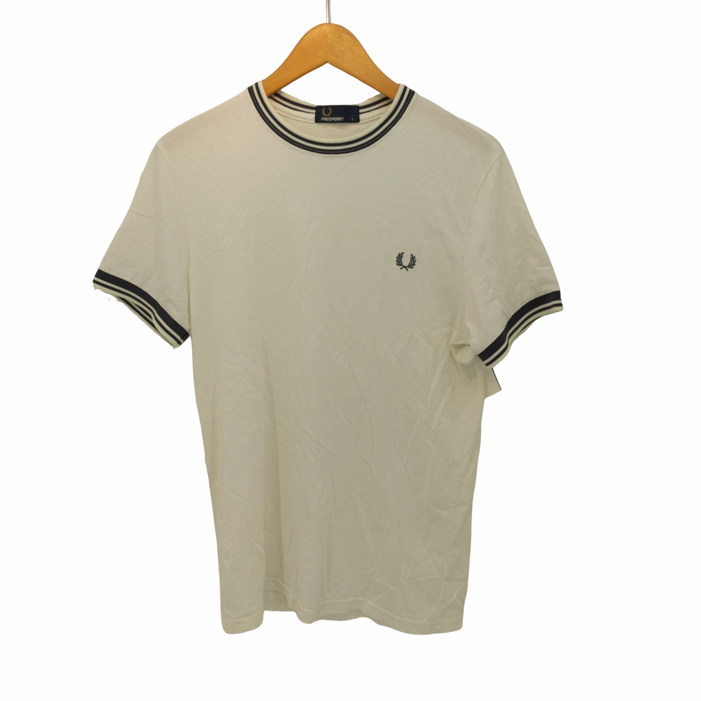 フレッドペリー FRED PERRY リブボーダーTシャツ メンズ JPN：S 