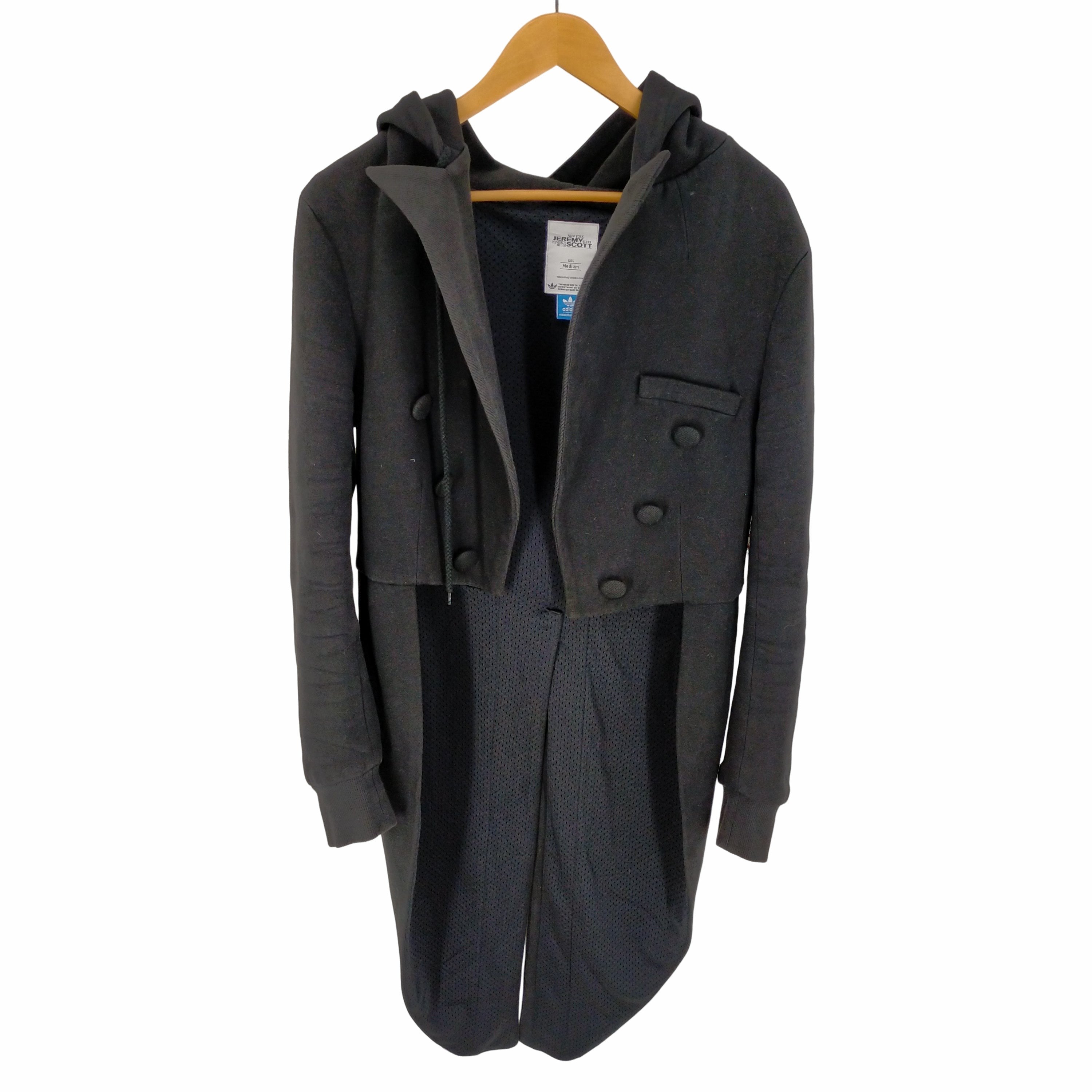 ジェレミースコット JEREMY SCOTT 燕尾 パーカー タキシード フーディ ジャケット Hooded tailcoat メンズ JP –  ブランド古着買取販売バズストア