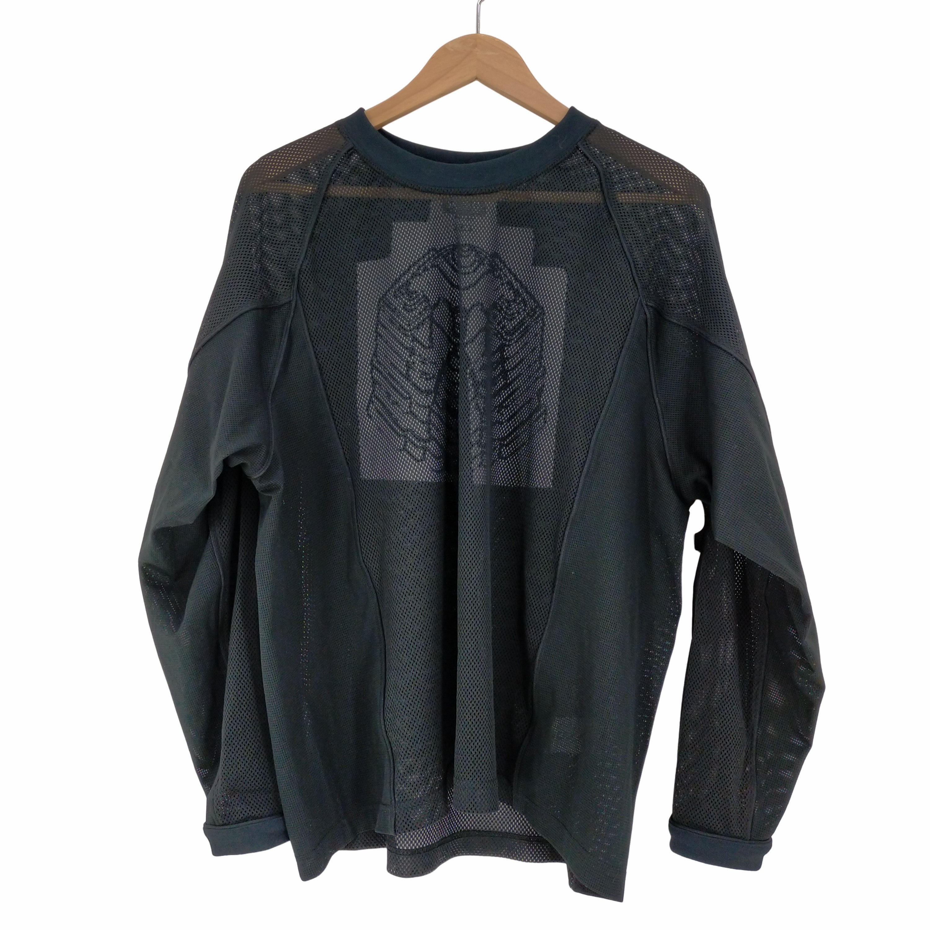 シーイー C.E 23SS MESH RAGLAN LONG SLEEVE T メッシュラグランロングスリーブT メンズ M