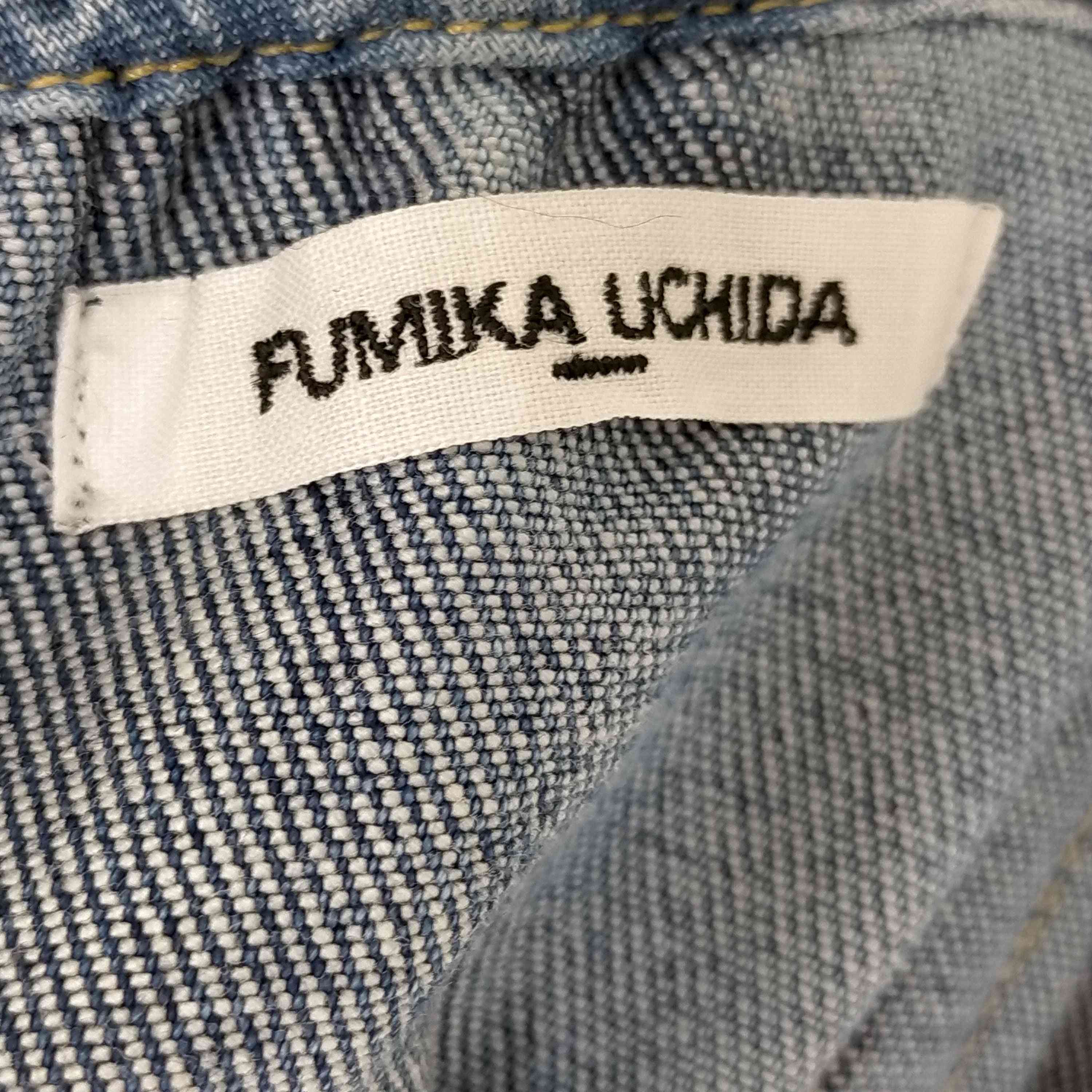 フミカウチダ FUMIKA UCHIDA 23SS STRETCH DENIM BUSTIER(INDIGO ...