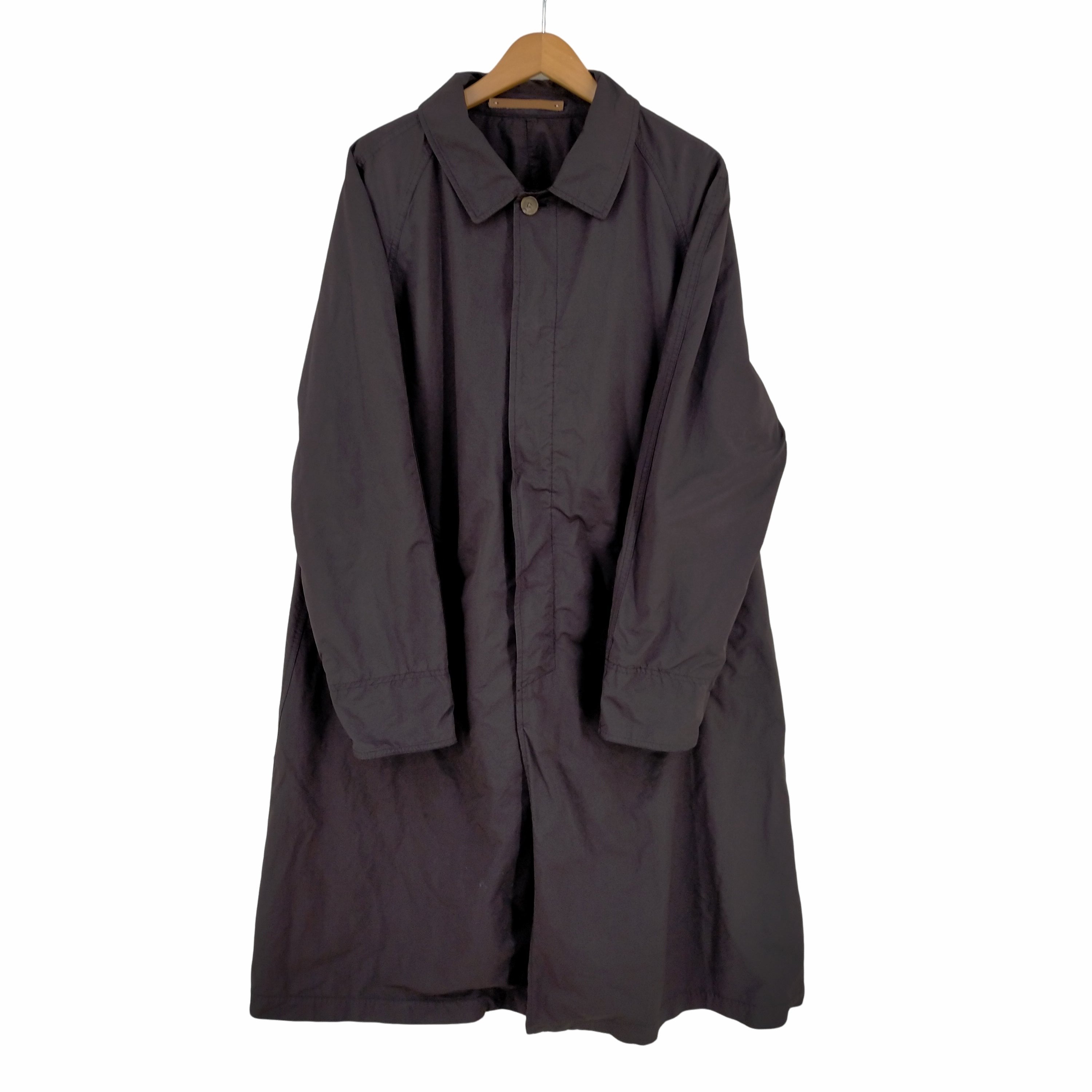 サイベーシックス SCYE BASICS Garment Dyed Balmacaan Coat