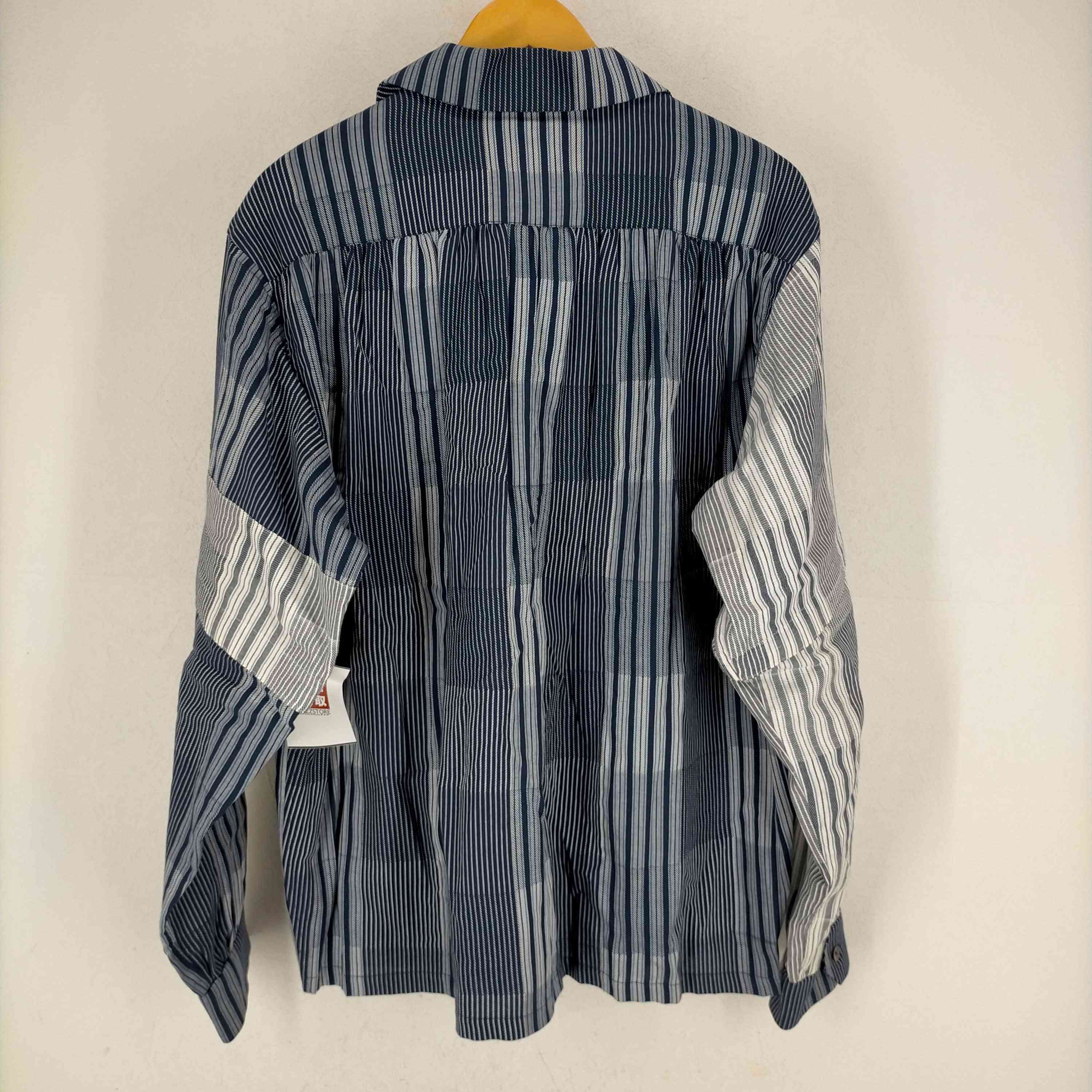 エーアイイー AiE 23SS ZPC SHIRT DOBBY STRIPE メンズ JPN：L