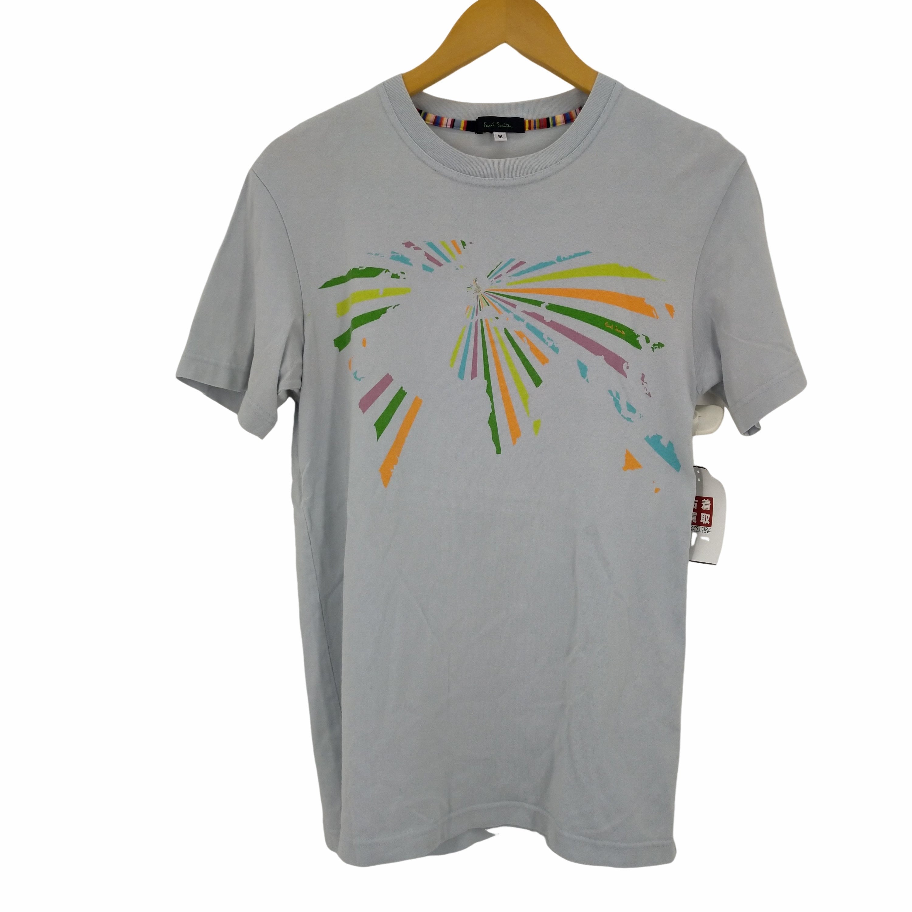 Tシャツ/カットソー(半袖/袖なし)PAULSMITH FEATHER ALL OVER PRINT T-SHIRT