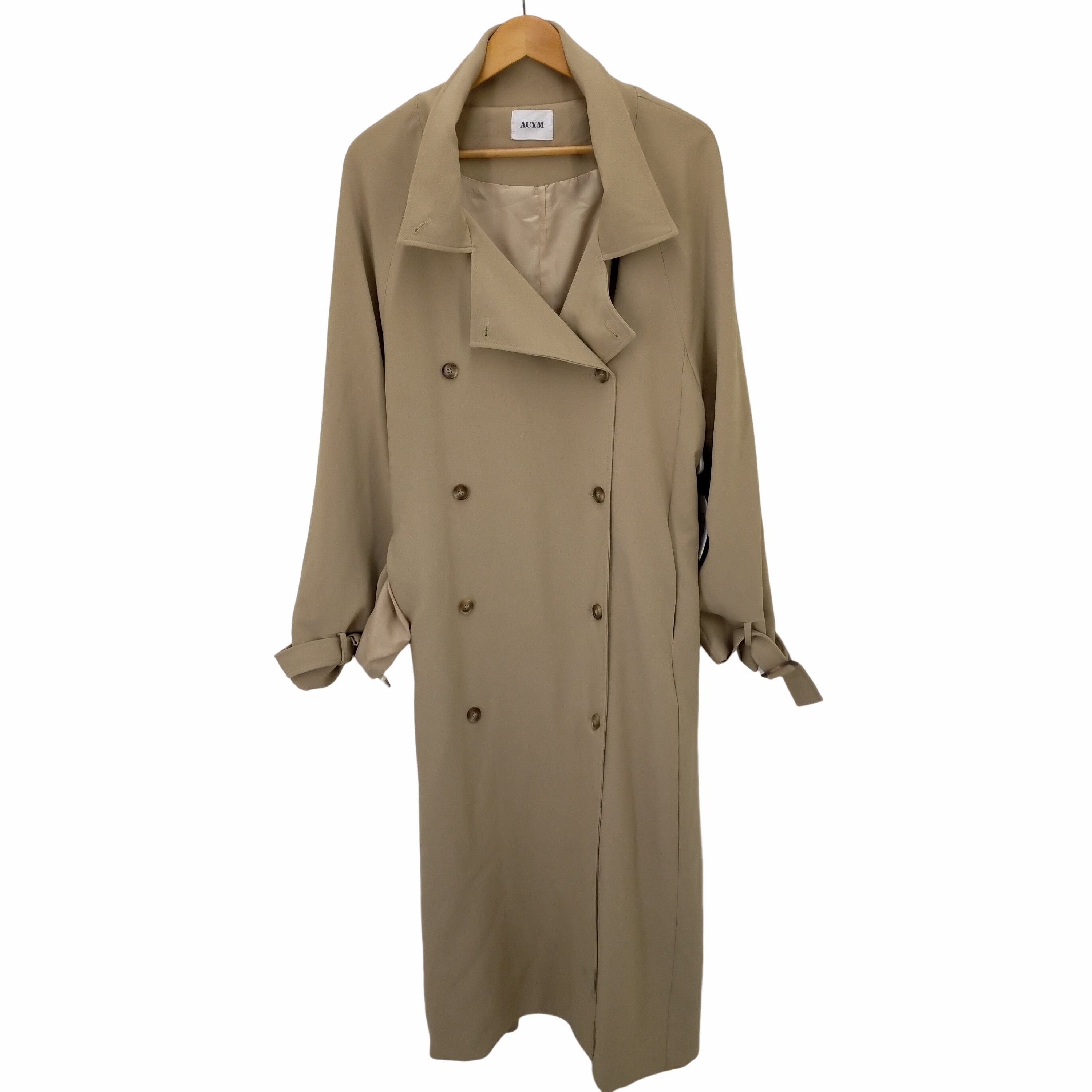 アシーム ACYM Standcollar 2way trench コート レディース FREE