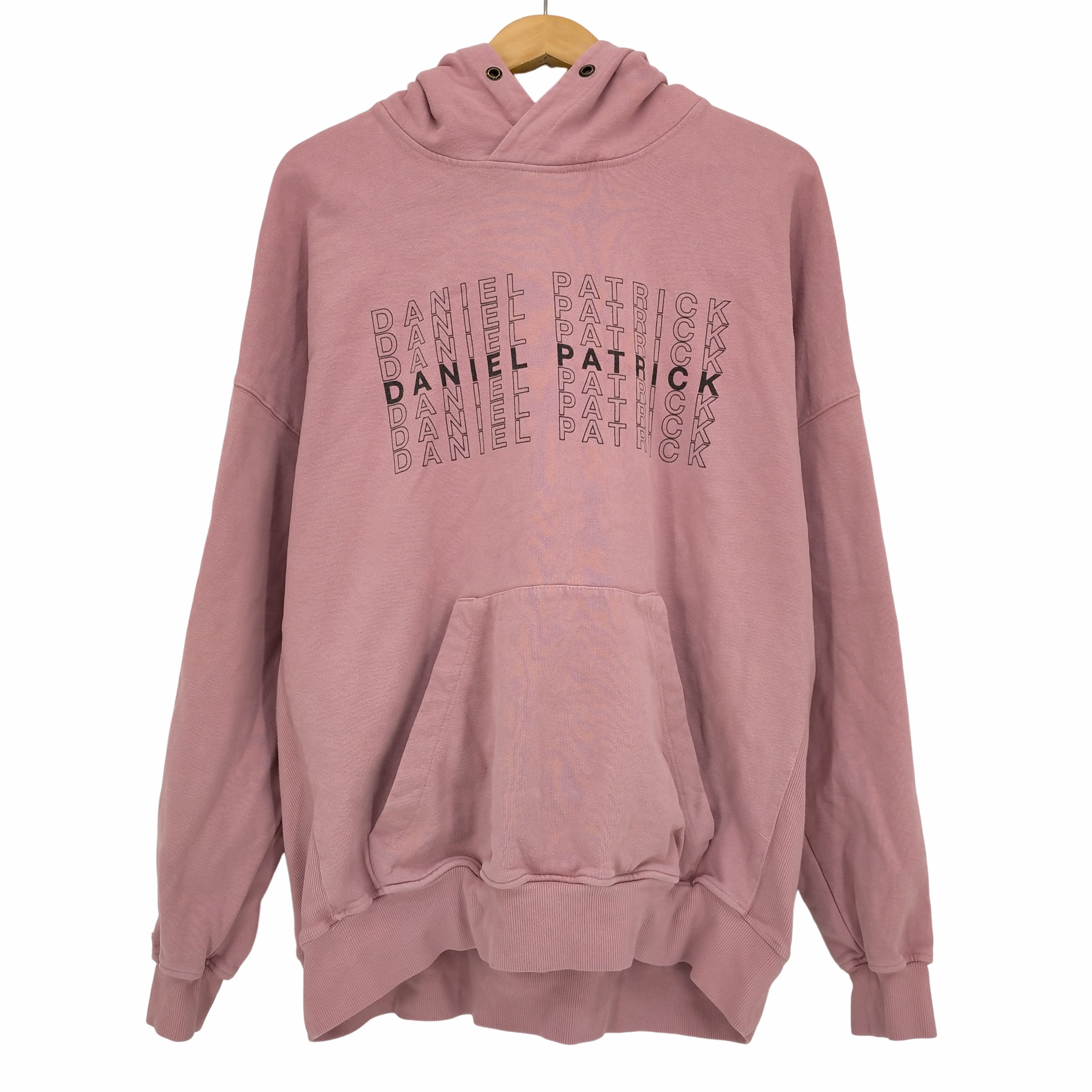 ダニエルパトリック DANIEL PATRICK USA製 ロゴプリント プルオーバーパーカー メンズ import：S –  ブランド古着買取販売バズストア