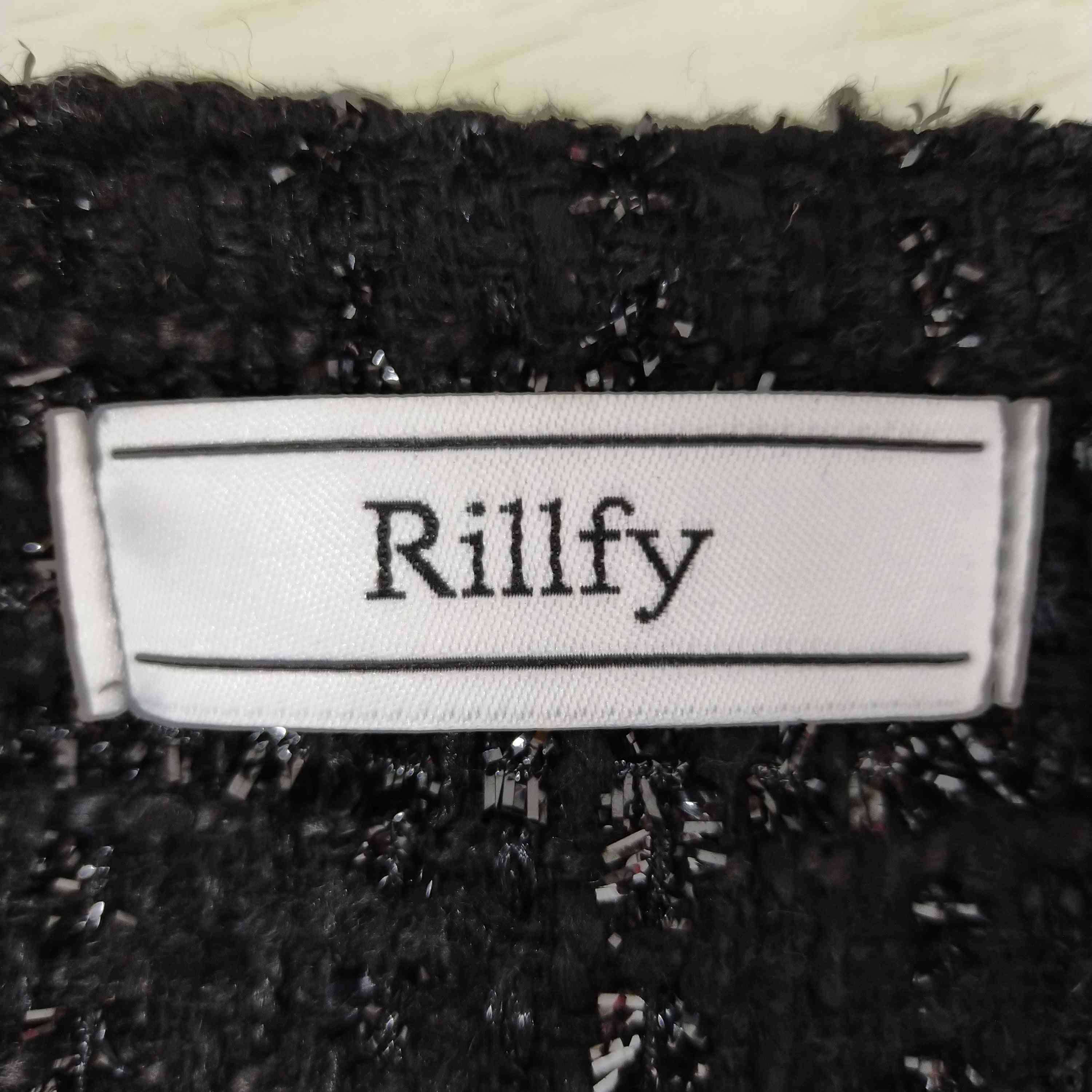 リルフィー Rillfy ノーカラーツイードジャケット メンズ – ブランド 