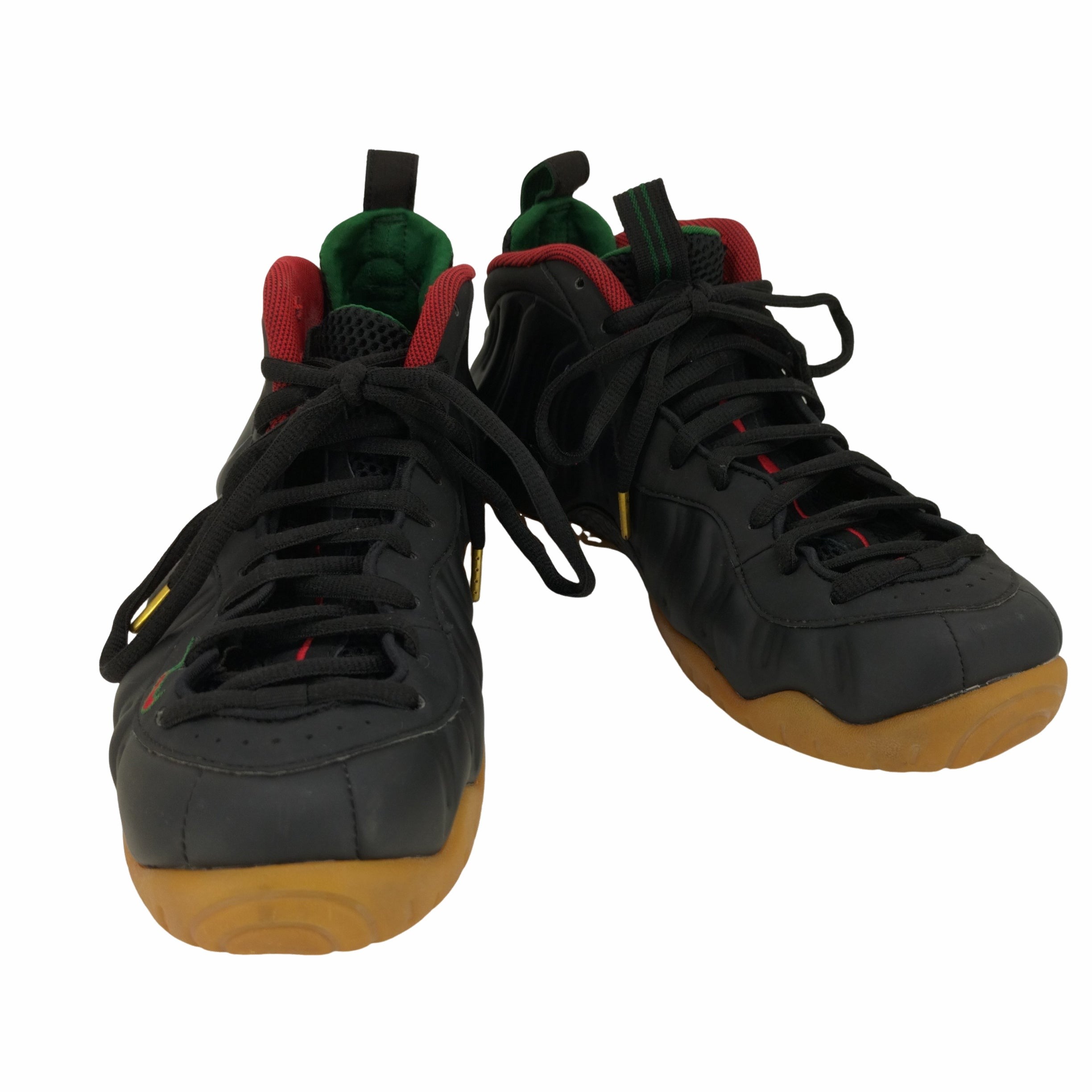 ナイキ NIKE AIR FOAMPOSITE PRO GUCCI BLACK/GYM RED-GORGE GREEN