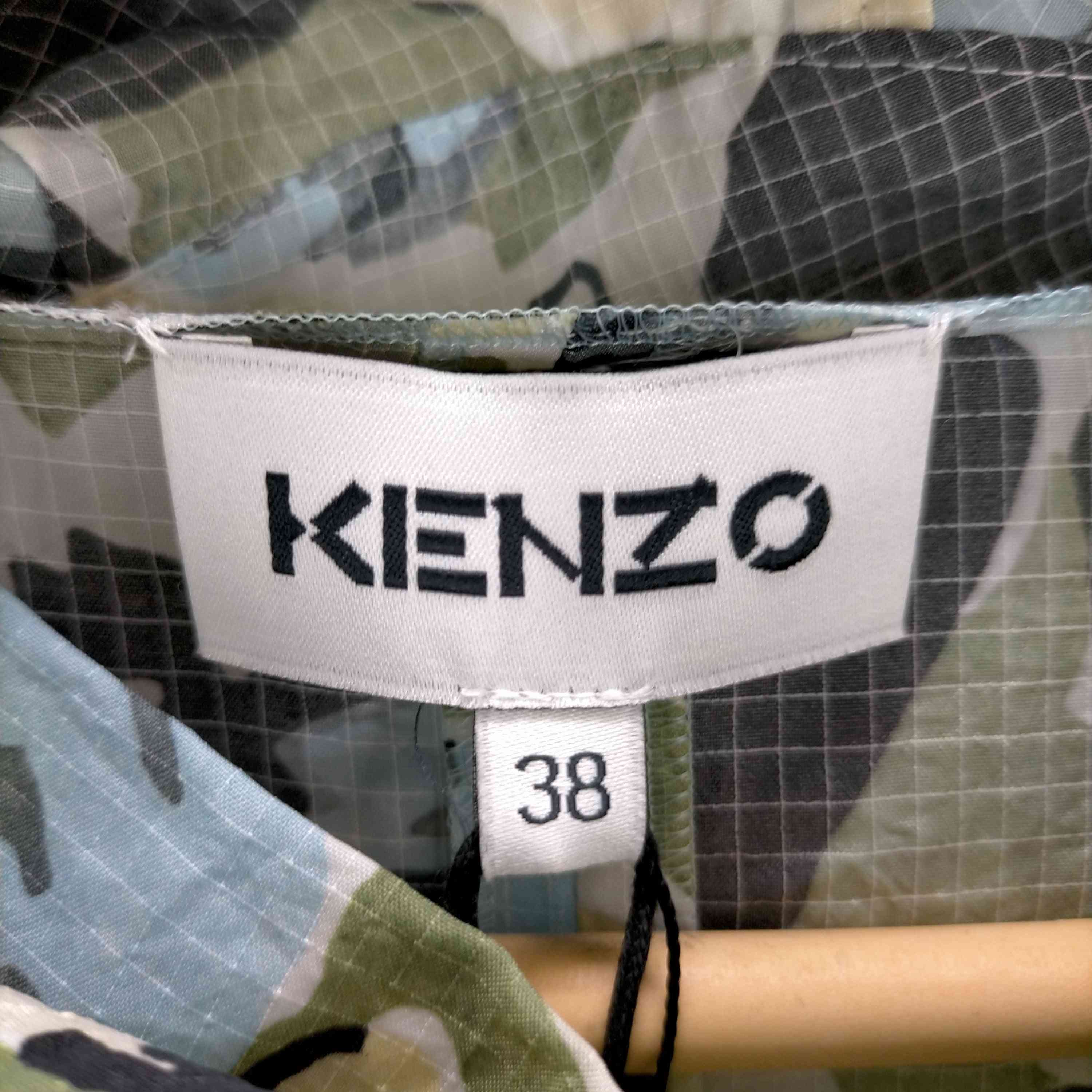 ケンゾー KENZO 20AW バラ カモフラ ジップドレス レディース 38 ...