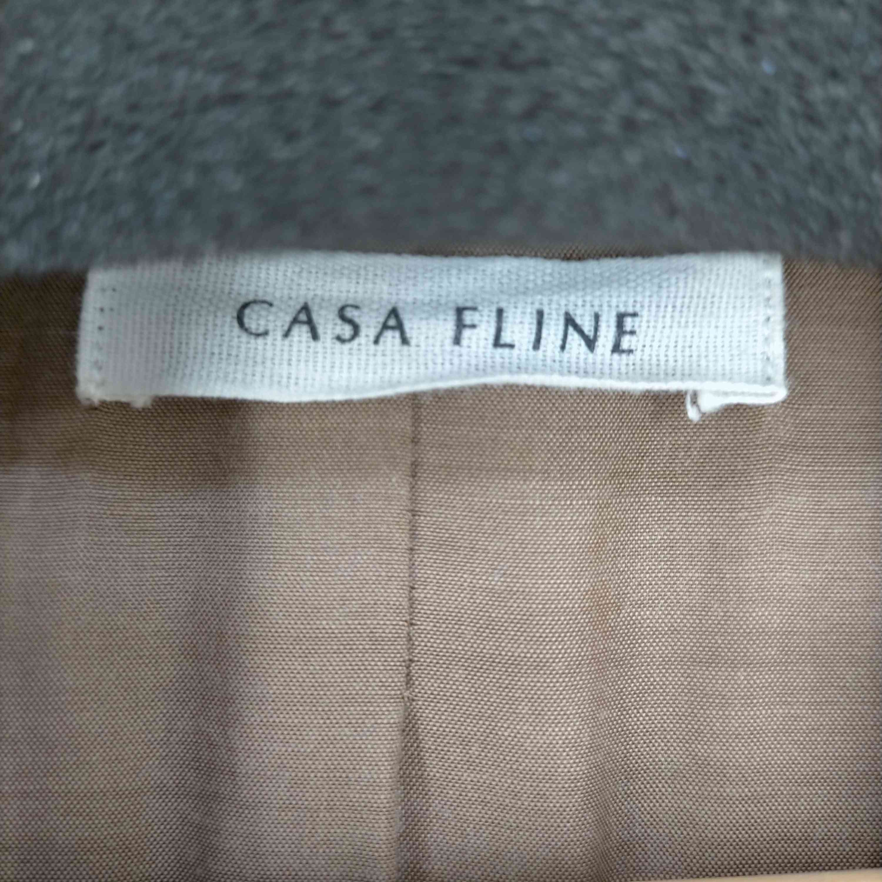 カーサフライン CASA FLINE ボリュームスリーブウールコート