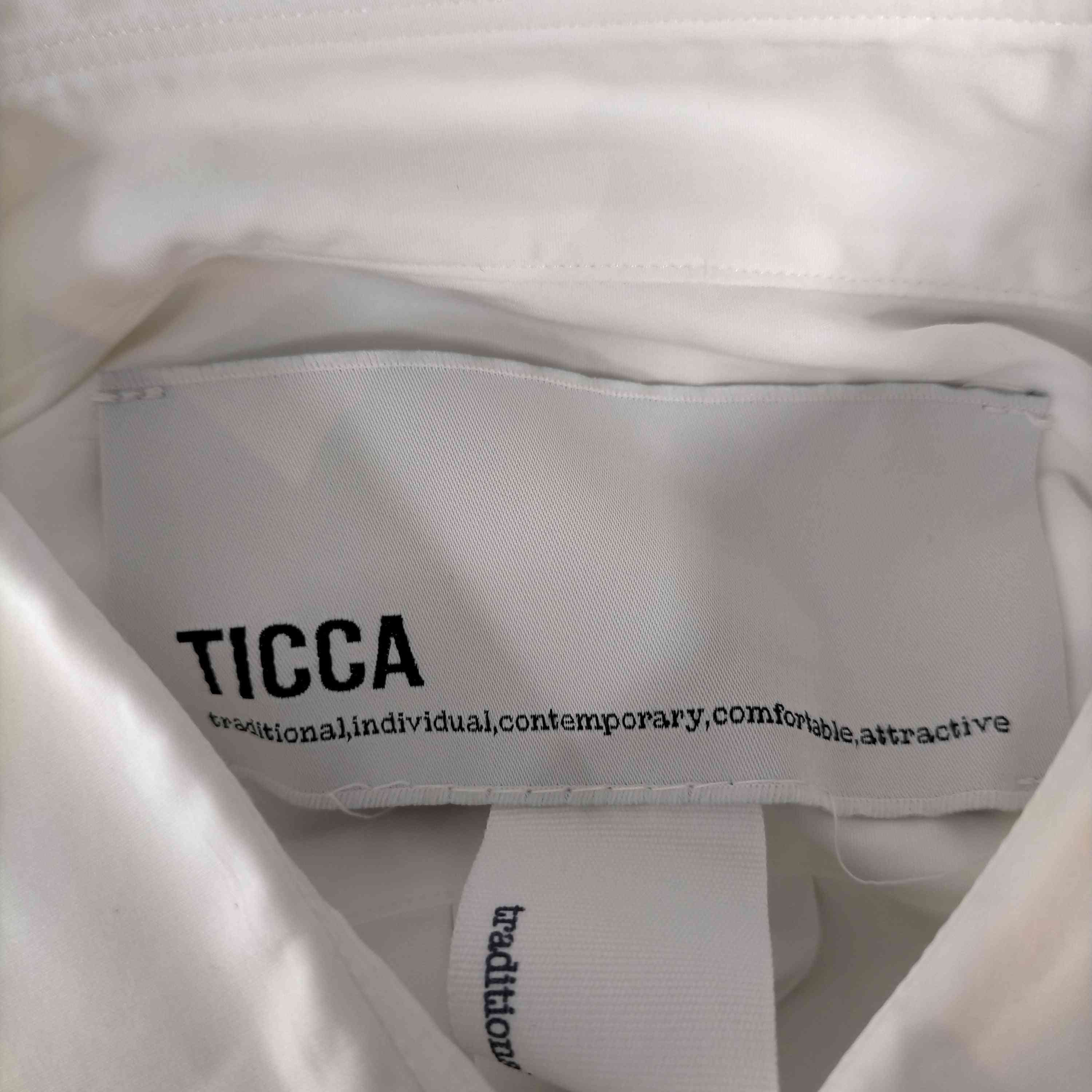 ティッカ TICCA 23AW スリットチュニックシャツ レディース FREE