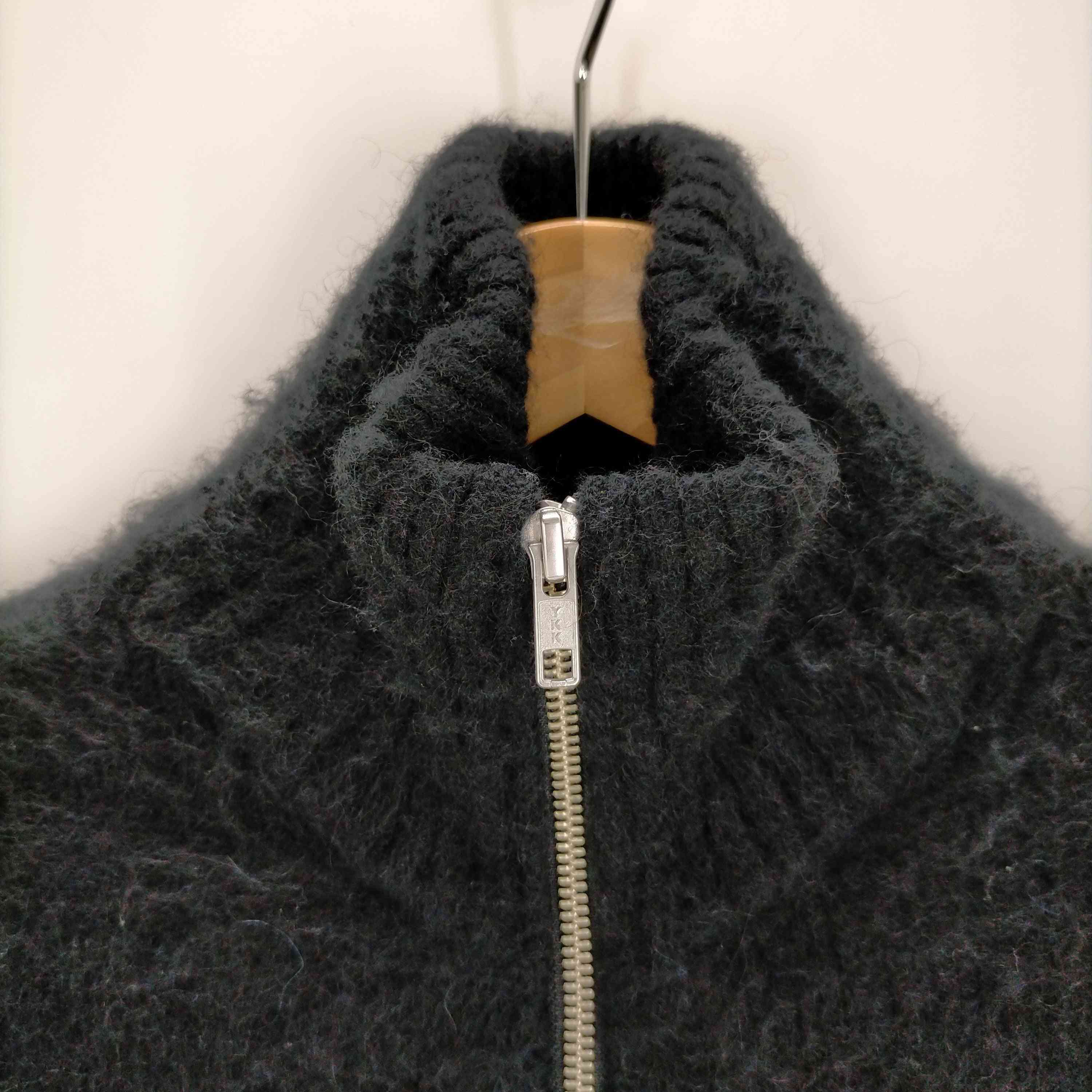 カイコー KAIKO SHRINK ZIP CARDIGAN BLACK メンズ 1 – ブランド古着